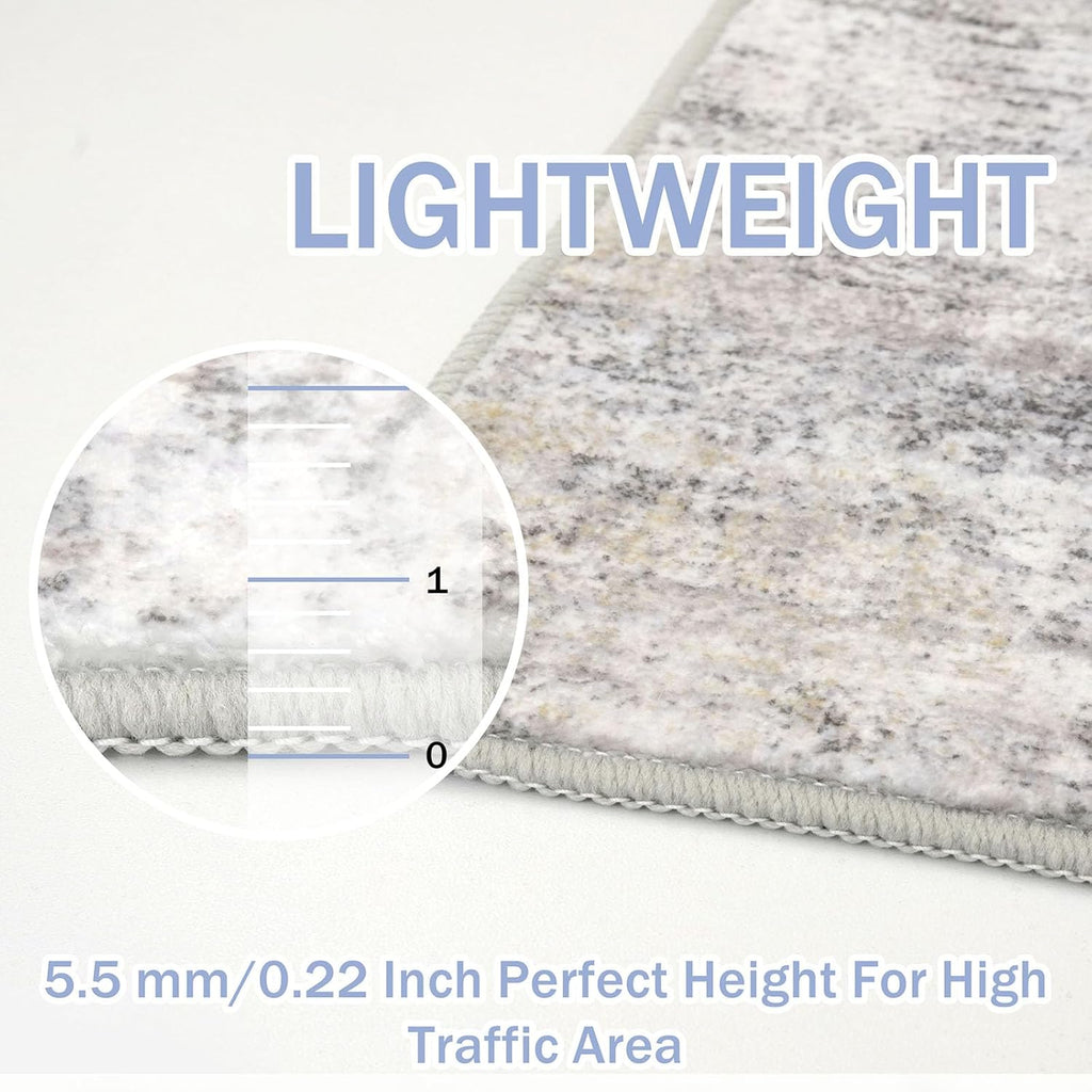 Elegant Abstract Washable Area Rug™