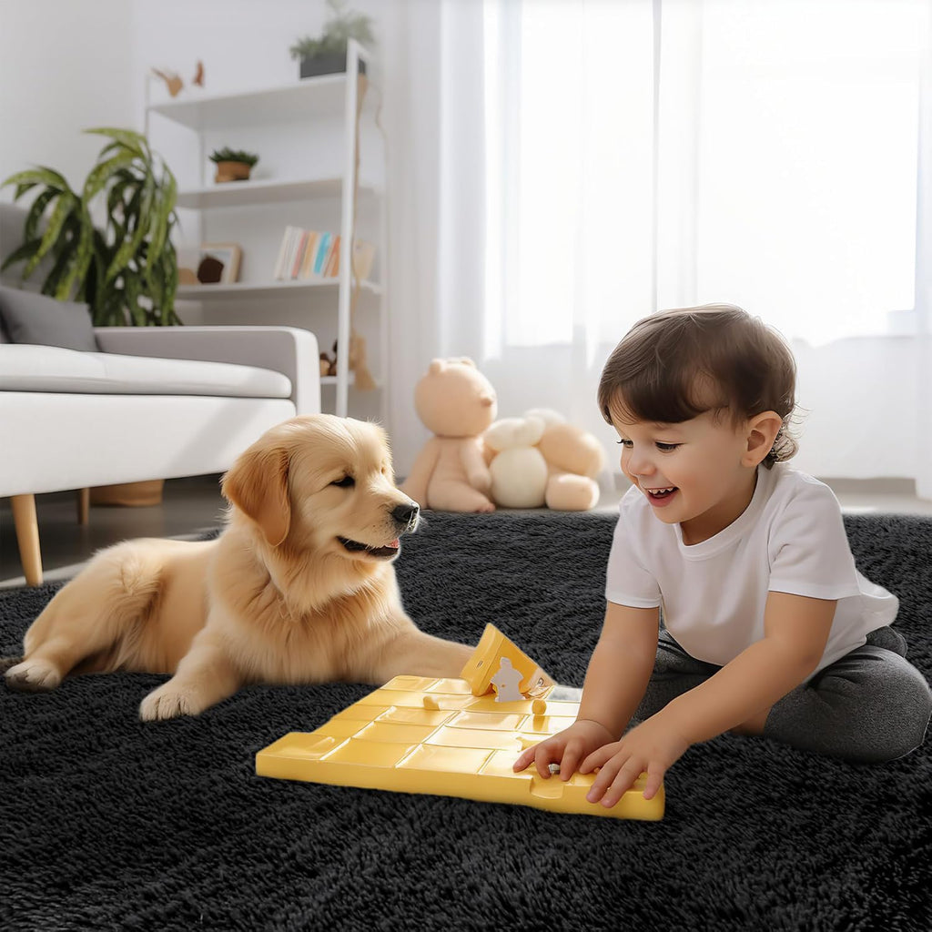 Sour Lemon Luxe Plush Area Rug™