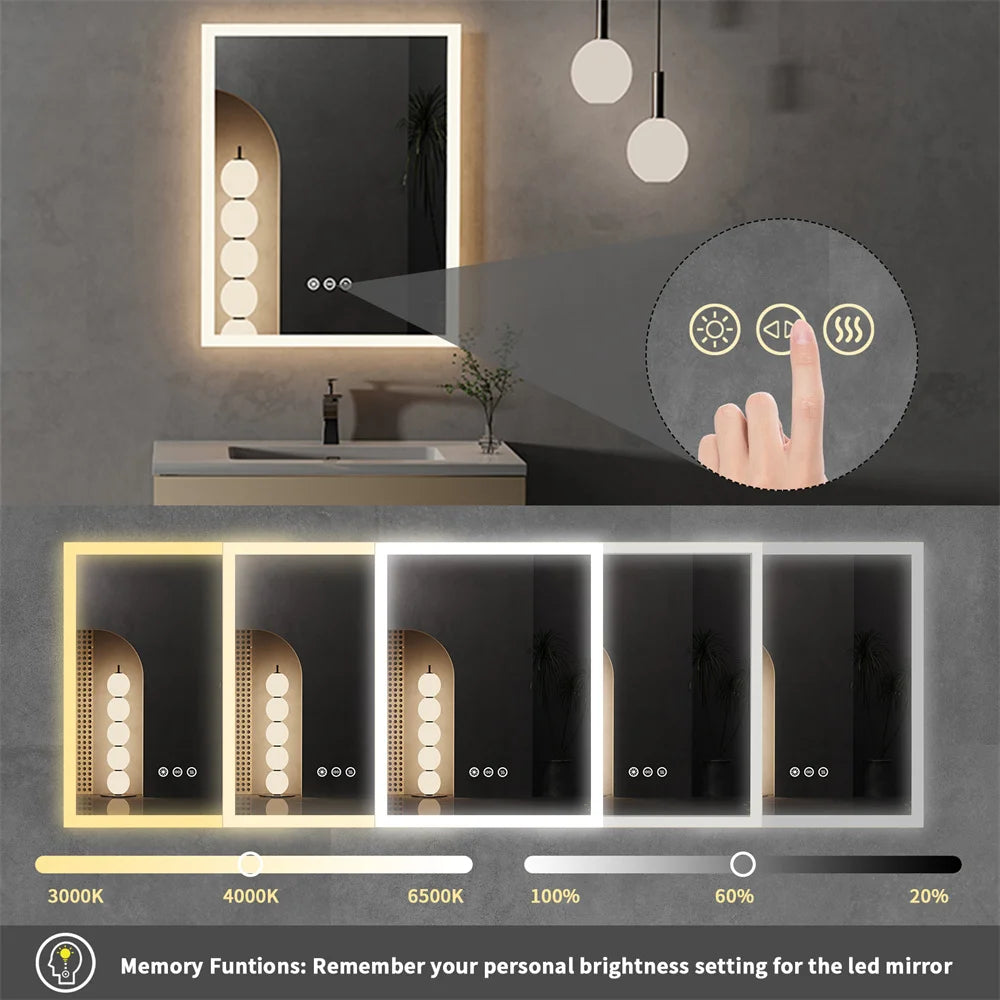LUVODI Touch LED Vanity Makeup Mirror™