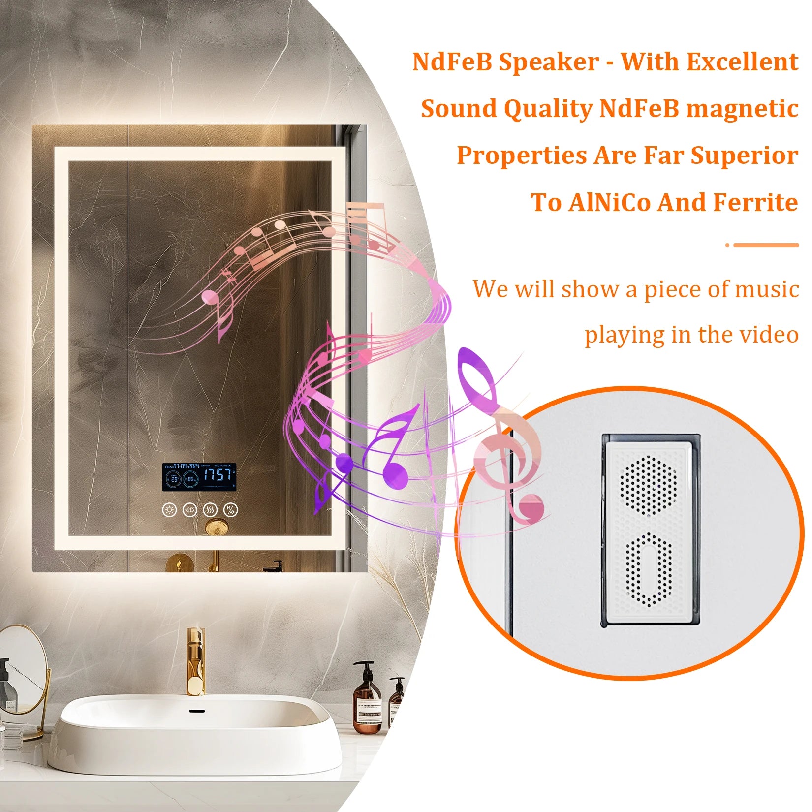 Luxury Smart LED Bathroom Mirror™