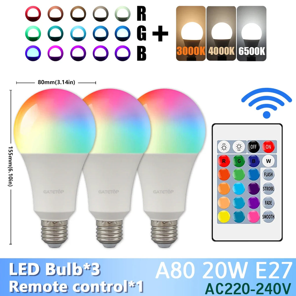 Vibrant Color Changing LED Bulb™