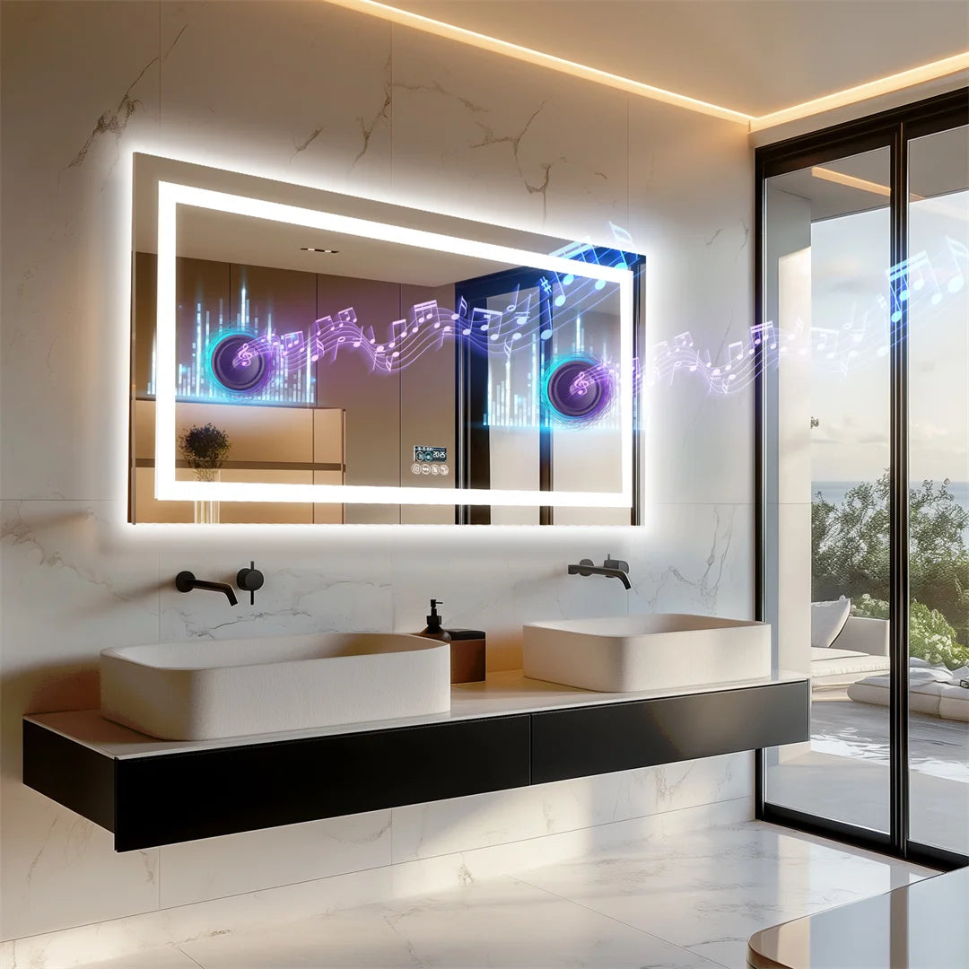 Illuminate™ Bluetooth Bathroom Mirror TM