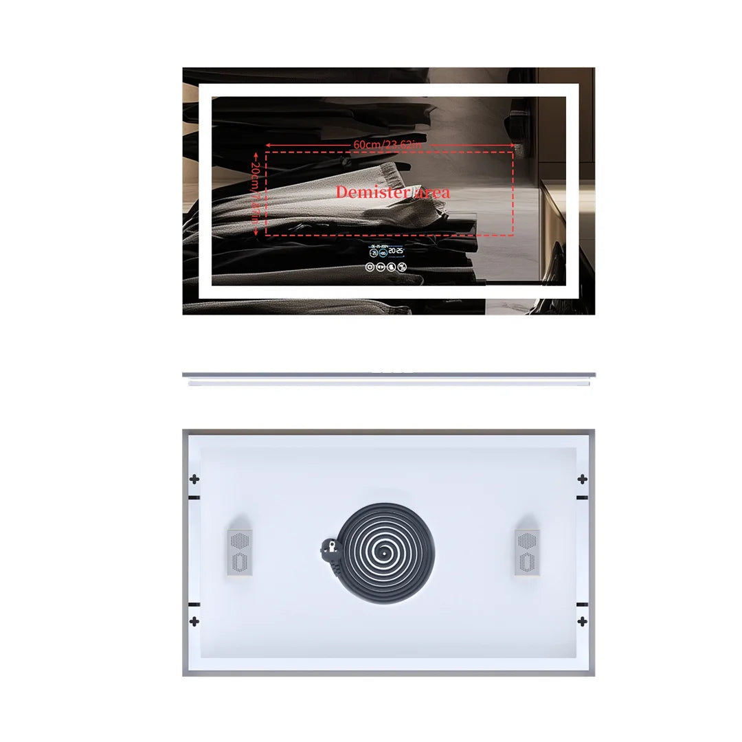 Illuminate™ Bluetooth Bathroom Mirror TM