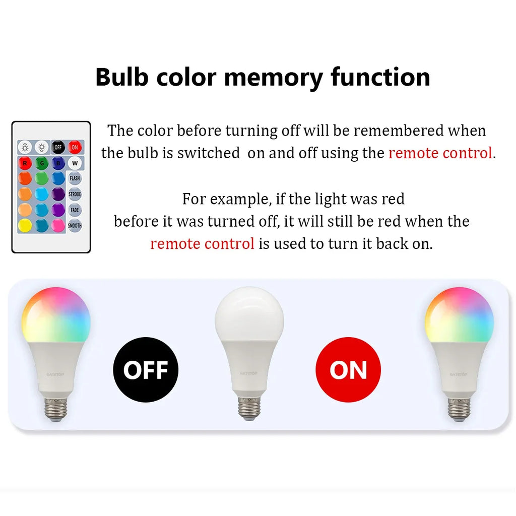 Vibrant Color Changing LED Bulb™