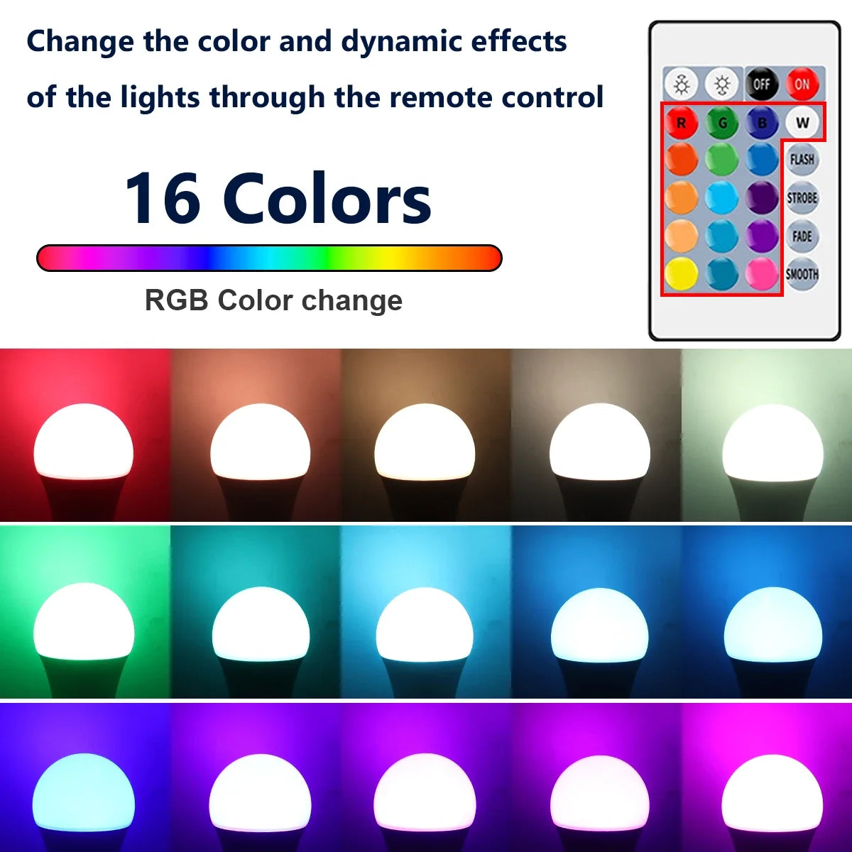Vibrant Color Changing LED Bulb™
