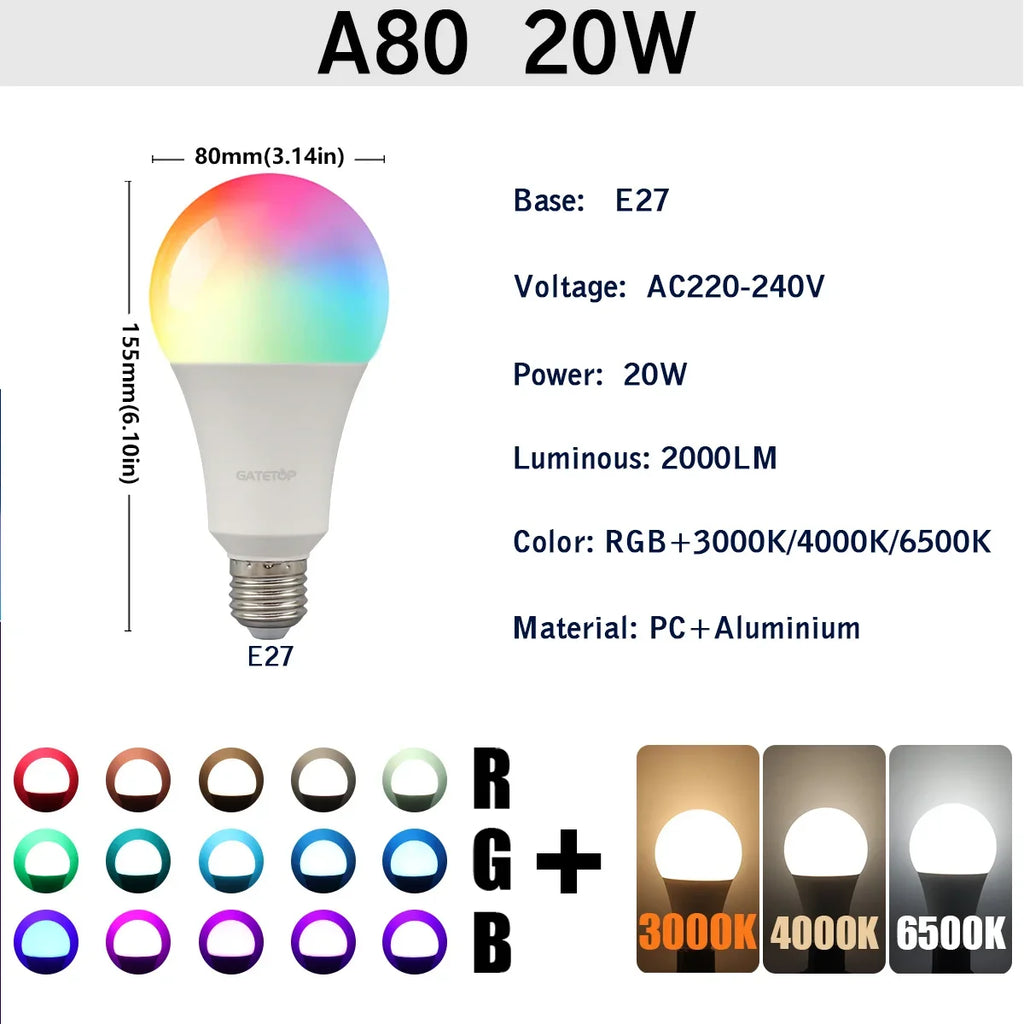 Vibrant Color Changing LED Bulb™