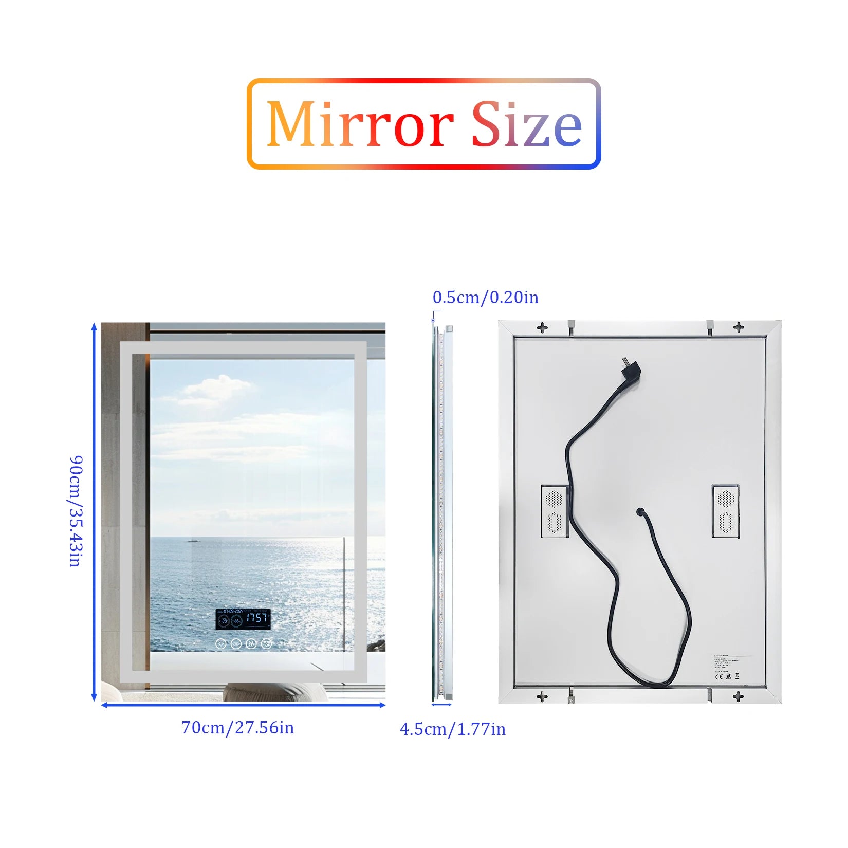 Luxury Smart LED Bathroom Mirror™